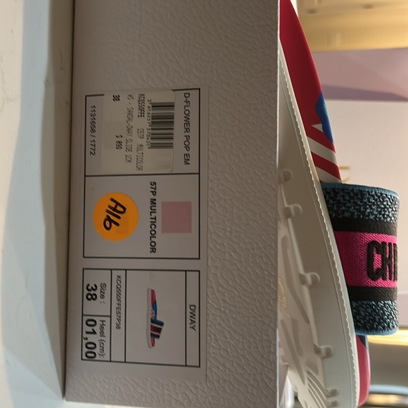 DIOR Sandal DWAY Slide 100% Authentic - Picture 4 of 10